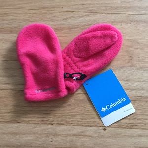 Pink Columbia Girls Mittens